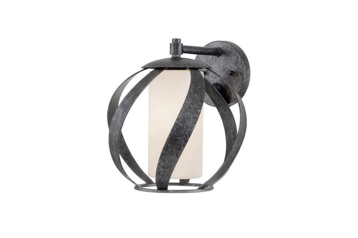 Blacksmith-seinälamppu musta/valkoinen, 1 lamppu