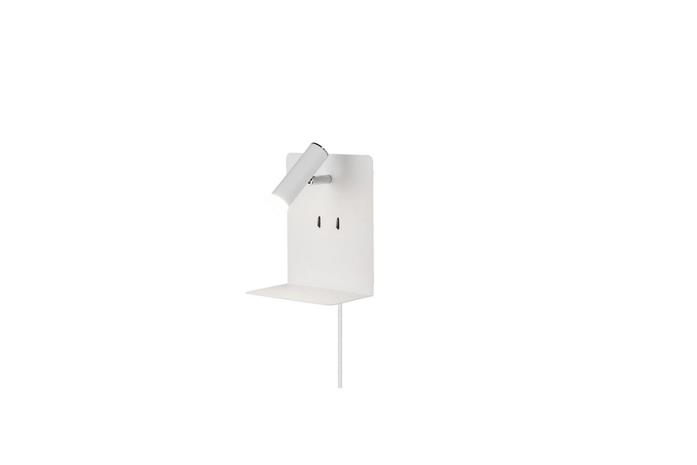 Trio Lighting LED-seinävalaisin Element, mattavalkoinen