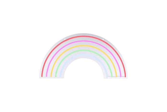 LED-seinävalaisin Neon Rainbow, USB