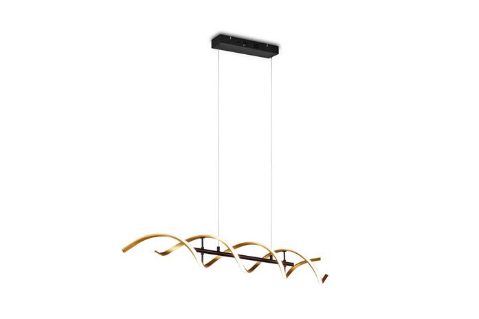 Sequence LED-riippuvalaisin, himmennettävä, CCT, messinki