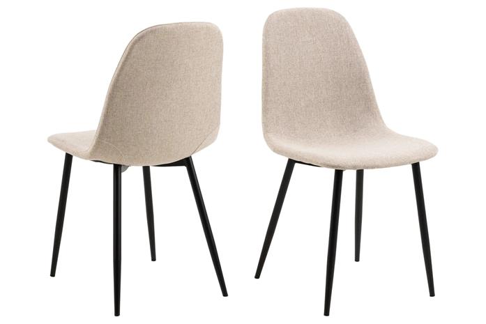 Celia-tuolisetti, 4 kpl, beige