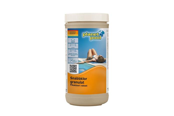 Pikakloori rakeet Planet Pool 1 kg