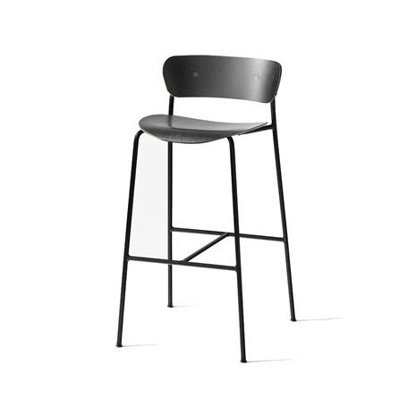 &Tradition Pavilion Bar stool Av9, Black/Black – kuva 7/7
