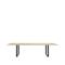 Muuto 70/70 ruokapöytä 295 x 108 cm Solid oak-Black – kuva 6