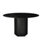 Gubi Epic Coffee Table ä˜130 Steel, Midnight Black – kuva 7