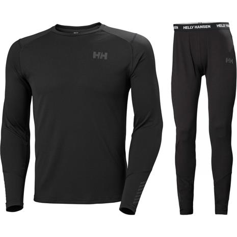Helly Hansen Lifa Active Crew, miesten, musta