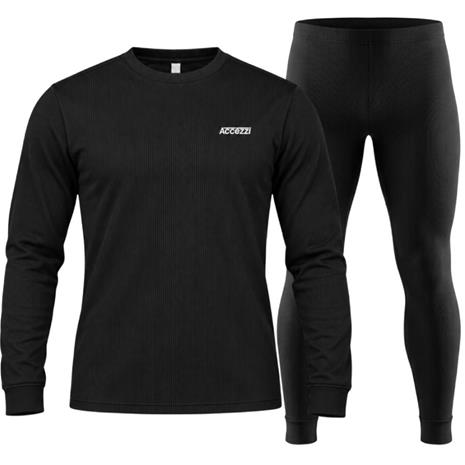 Accezzi Baselayer, alusasu, miesten, musta