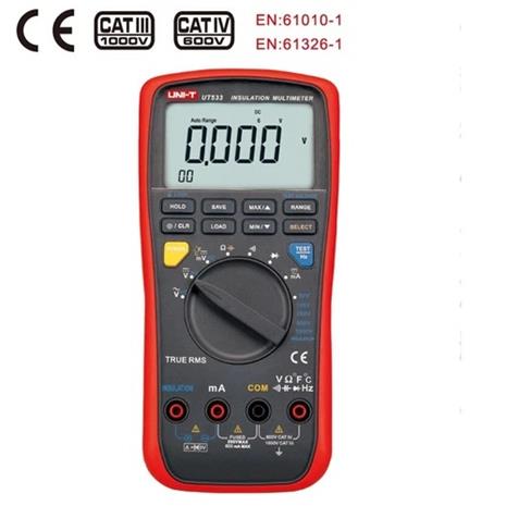 UNI-T UT533 Insulation Resistance Tester
