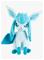 Pehmolelu: Pokemon - Sitting Glaceon (20cm) PEHMO – kuva 3