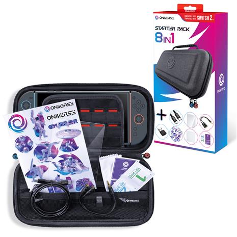 Oniverse 8 in 1 Starter Pack, Nintendo Switch 2 -tarvikesetti