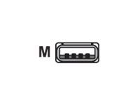 Datalogic USB-kaapeli - Coiled - 9FT