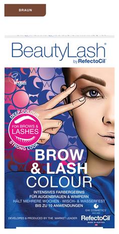 Beautylash ruskea kulma- & ripsiväri