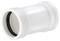 Wavin Wafix pp double socket ø50 mm white – kuva 3
