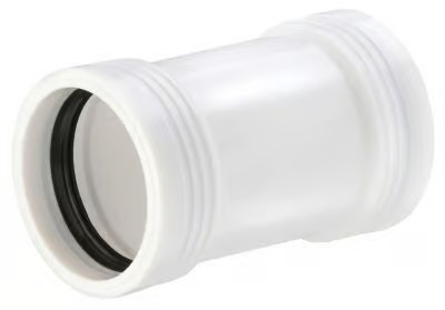 Wavin Wafix pp double socket ø50 mm white