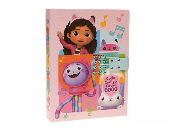 Stor - Diary w/secret code - Gabbys Dollhouse (033704450)