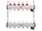 Salus underfloor heating manifold 5 slings with flowmeter – kuva 2