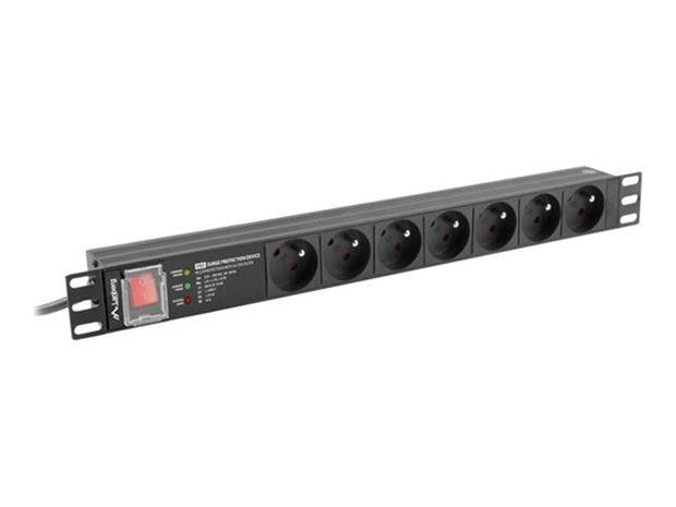 Lanberg - power distribution strip - 4000 Watt