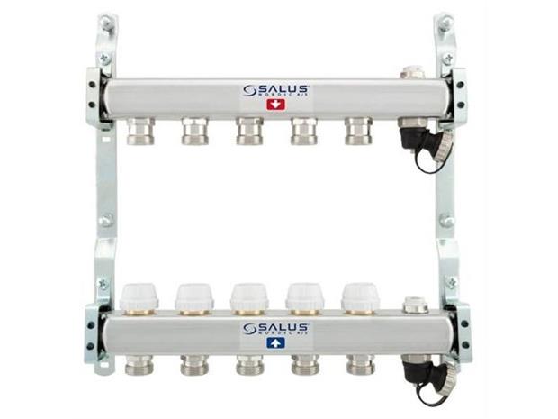 Salus floor heating manifold 3 slings