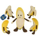 Pehmo: Plush Banana Peelable (23cm) PEHMO