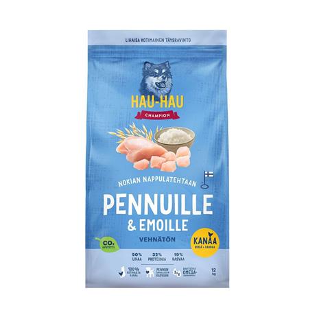 Hau-Hau Penturuoka kana, riisi ja kaura 2x12 kg