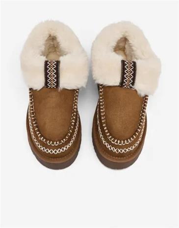 Nelly - Ruskea - Stitched Platform Boot – kuva 3/3