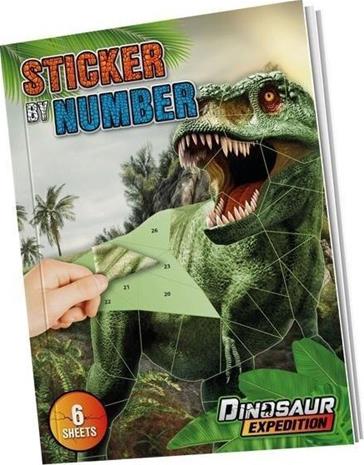 Creative Craft Group - Dino Sticker by Number