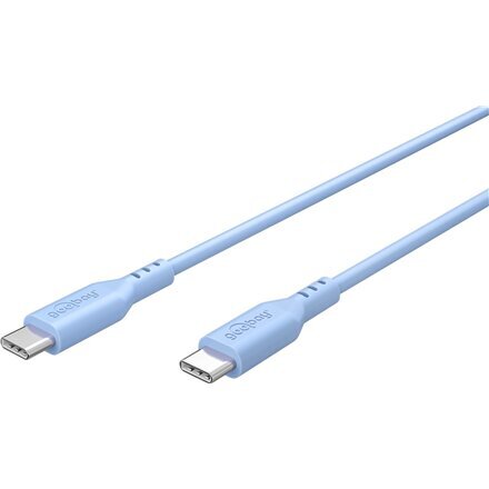Pro USB-C <-> USB-C - PD 60W - 1.5m - Sininen - USB-kaapeli