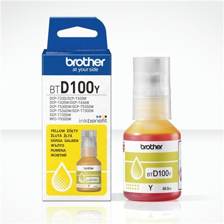 Brother BTD100Y printer ink refill Original
