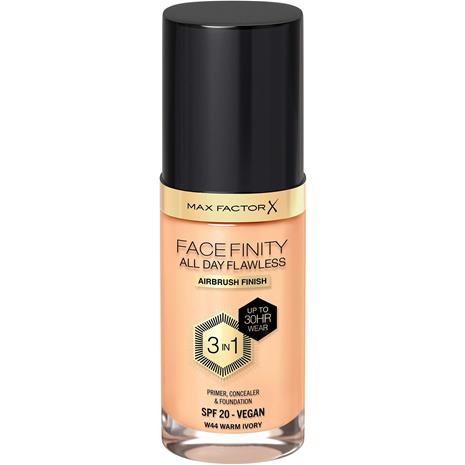 Max Factor All Day Flawless 3in1 Foundation 44 Warm ivory 30ml