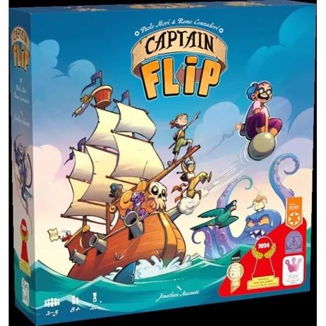Kapten Flip brädspelet