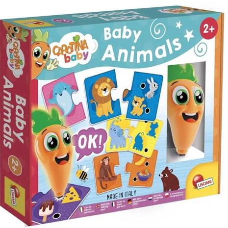 Carotina Baby - Eläimet ikkunalaatikko - Lisciani