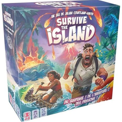 Asmodee Survive The Island 45 min Lautapeli Perhe – kuva 3/3