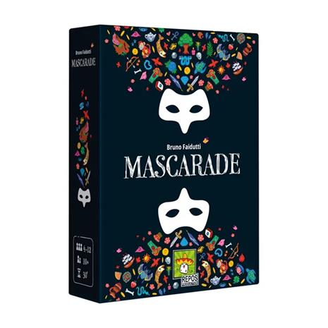 Strategispel - ASMODEE - Masquerade V2 - Barn - Blå - Från 7 år