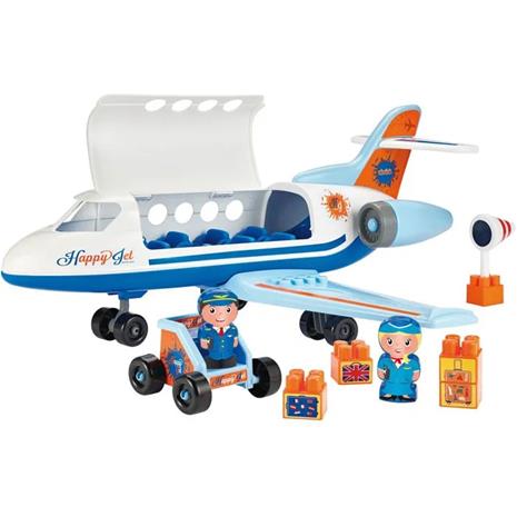 Ecoiffier flygplan abrick