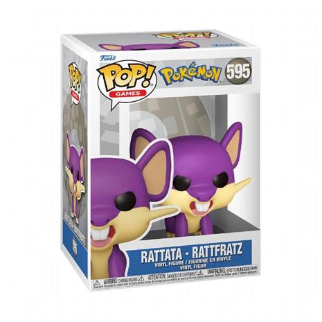 Funko Pop! Games: Pokemon - Rattata (595) FIGU