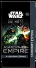 Star Wars Unlimited: The Ashes of the Empire Carbonite Booster KORTTI