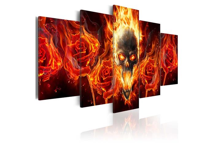 Kuva - Fiery skull