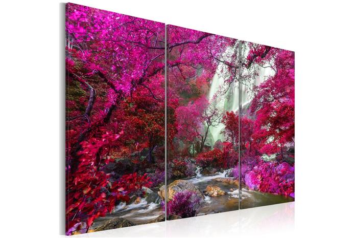 Kuva - Beautiful Waterfall: Pink Forest