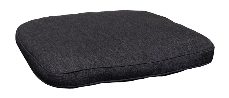 Istuintyyny Melange Polyester 45 x 45 cm Musta