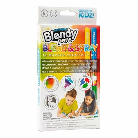 Chameleon Kidz Blend & Spray 12 Marker Creativity Kit