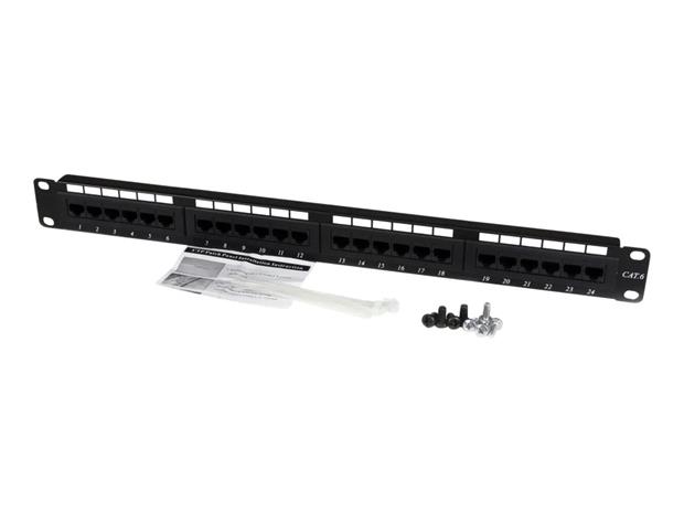 StarTech.com kytkentäpaneeli C6PANEL24
