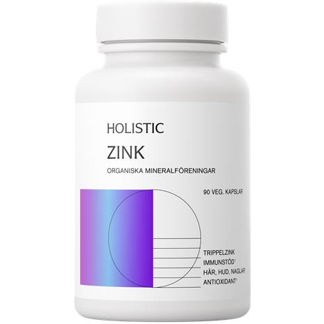 Holistic Zink 90 kapselia – kuva 3/3