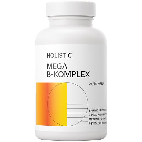 Holistic Mega B-komplex 90 kapselia