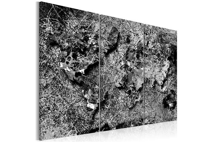 Kuva - World Map: Grey Thread