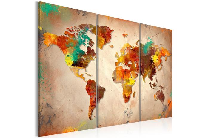 Kuva - Painted World - triptych