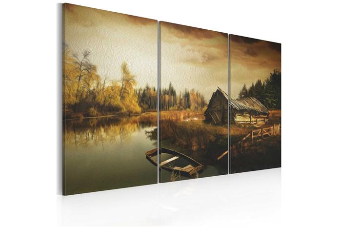 Kuva - Idyllic village - triptych – kuva 3/4