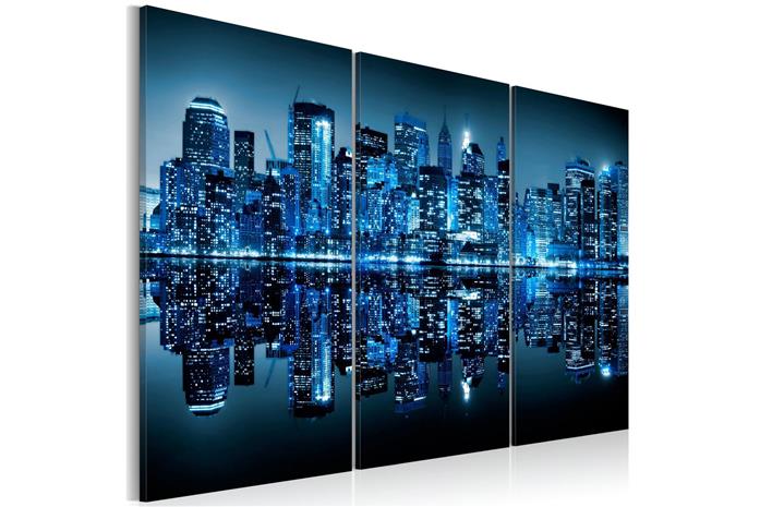 Kuva - Manhattan in blue shade