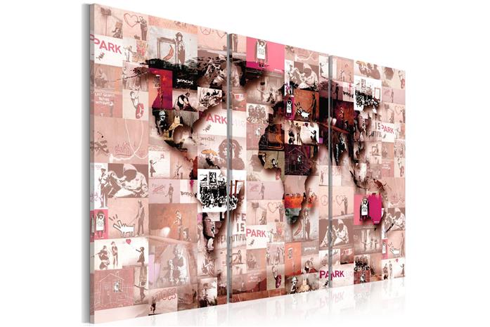 Kuva - Banksy Graffiti Collage