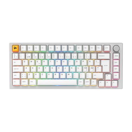 Glorious GMMK PRO 75% Pre-built ISO NORDIC - White