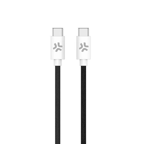 Celly USBCUSBCCOTT - USB-C to USB-C Cotton Braided Cable [POWER DELIVERY]